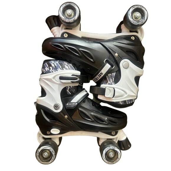 METROLLER Roller Skates Unisex Adjustable Large-Youth & Adult (4-7 Men/5-8 Women - Picture 2 of 8